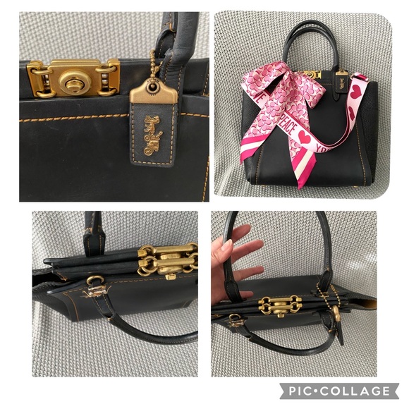 Coach Troupe Tote Black - Picture 15 of 16